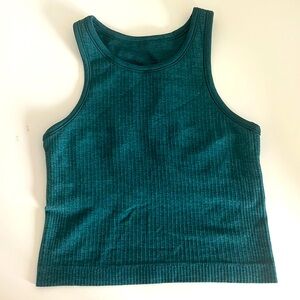 Lululemon cropped racerback tank